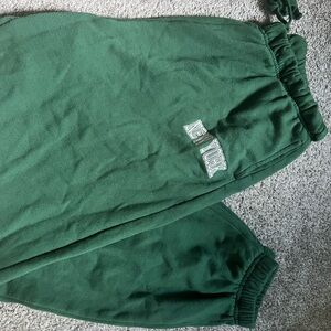 Garage Kids Forest Green Joggers